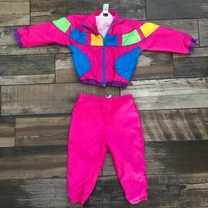 Vintage 80’s Windbreaker Outfit 3T